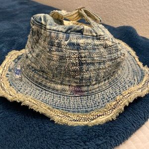 Kapital Boro Denim Bucket Hat